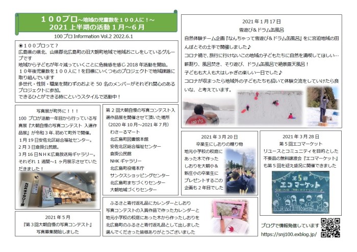 これまでの100プロinformation②
