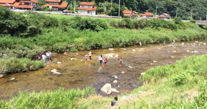 川遊びの状況