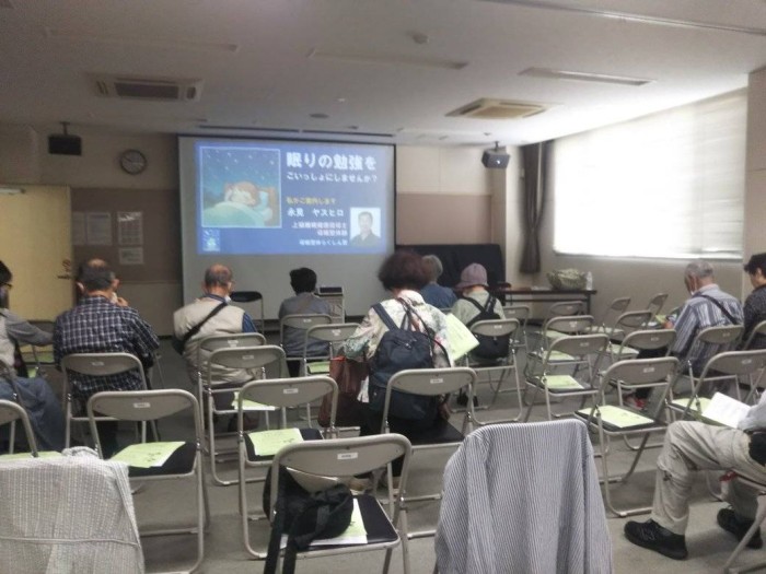 講座開始前のひとこま・2ー牛田早稲田公民館