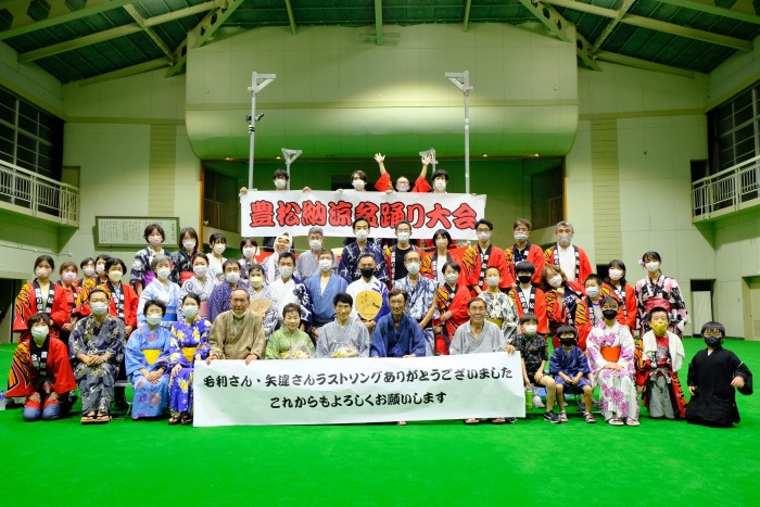豊松納涼盆踊り大会を開催できました!