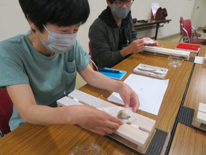 展翅版を使って