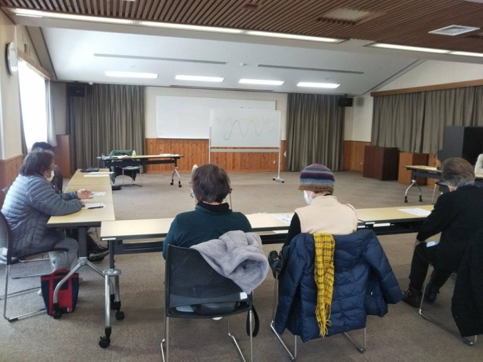 講座開始前の受講者の皆さまの様子