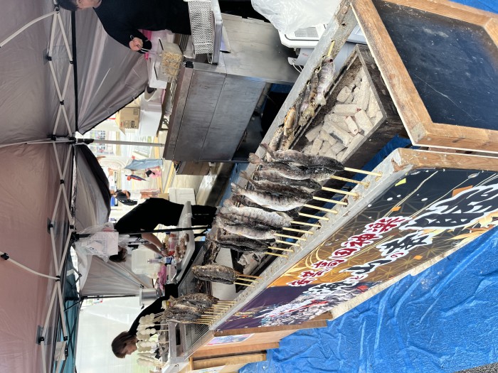 美土里町にある滝ヶ谷養魚場で育てられたヤマメ