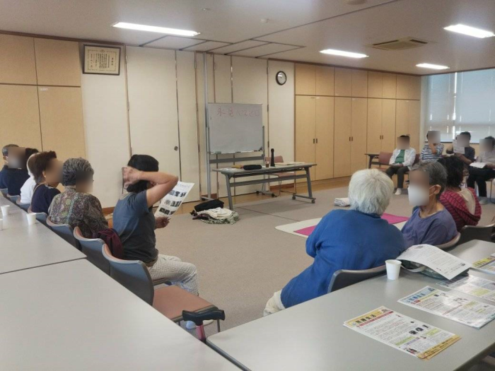 『腰と眠り』ー主催の職員さんも「痛い腰が良くなりました」