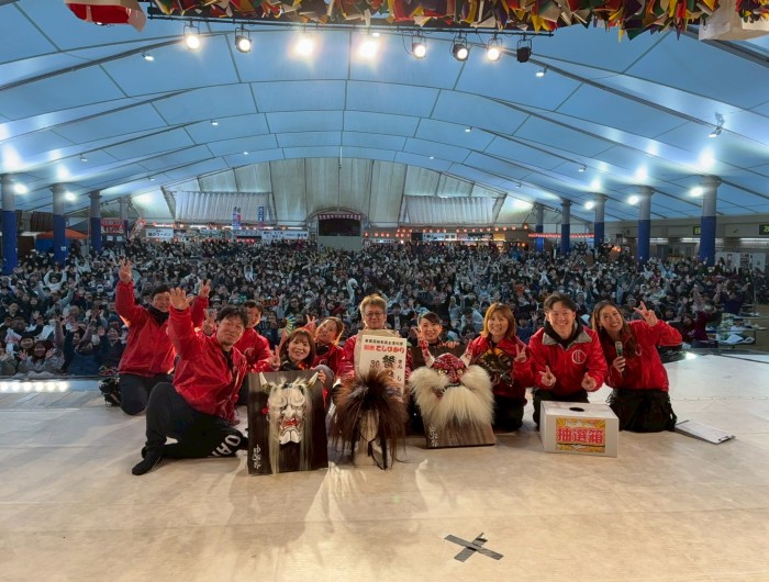 1000人超の観客とともに